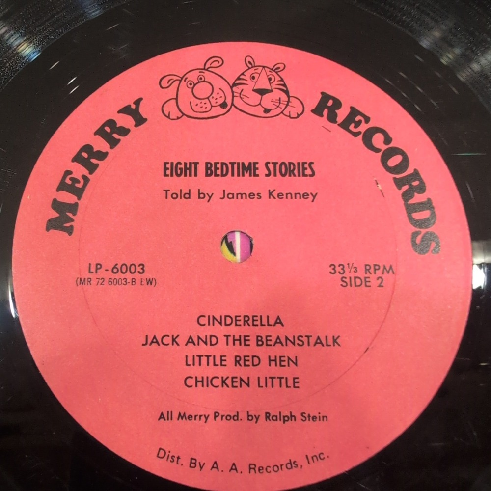 8 Bedtime Stories James Kenney Merry Orchestra Vinyl LP Record MR-6003 1972 - Picture 6 of 6